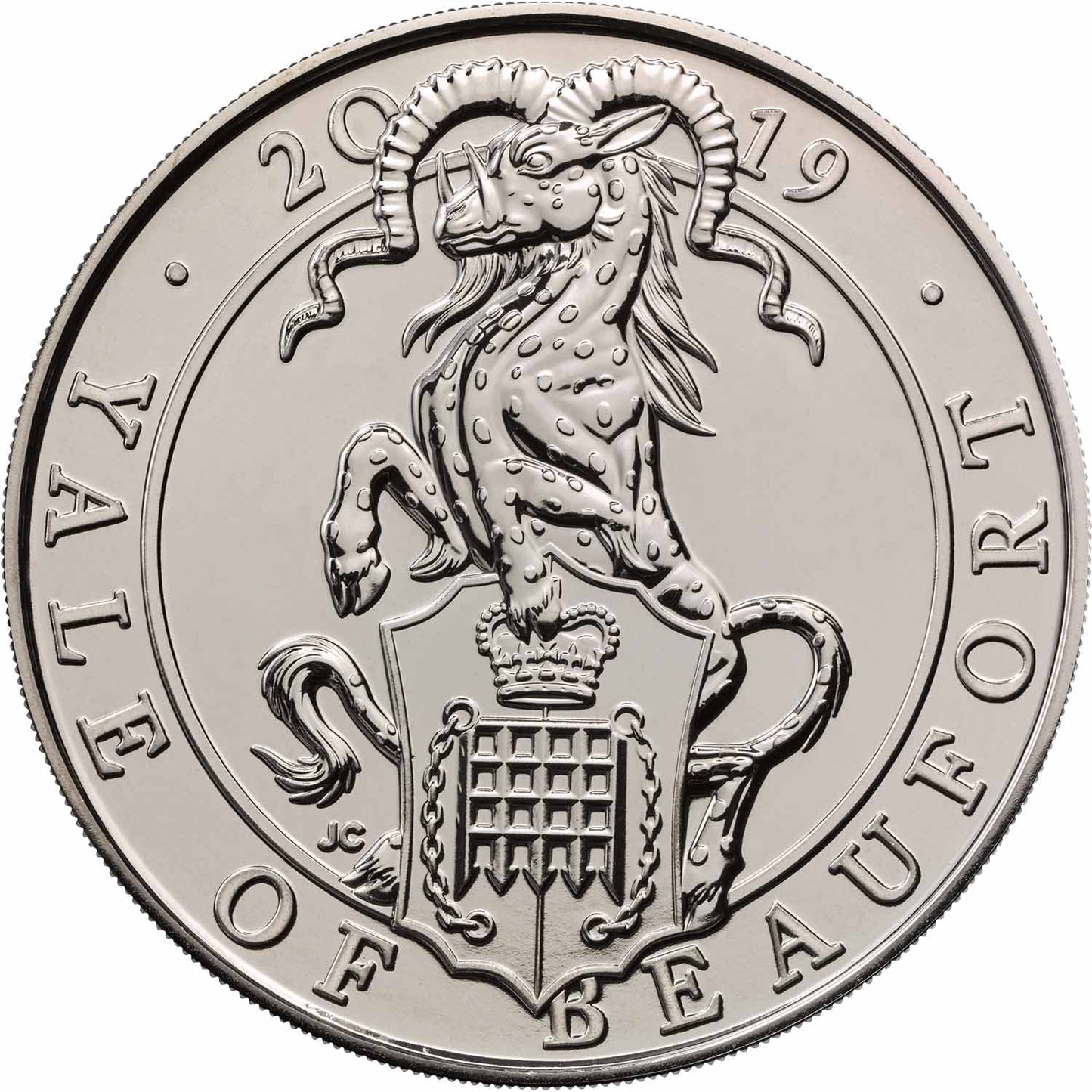 UK 2019 £5 The Queen's Beasts The Yale of Beaufort Uncirculated Coin