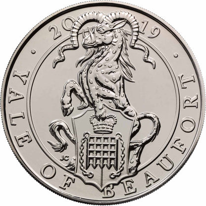 UK 2019 £5 The Queen's Beasts The Yale of Beaufort Uncirculated Coin