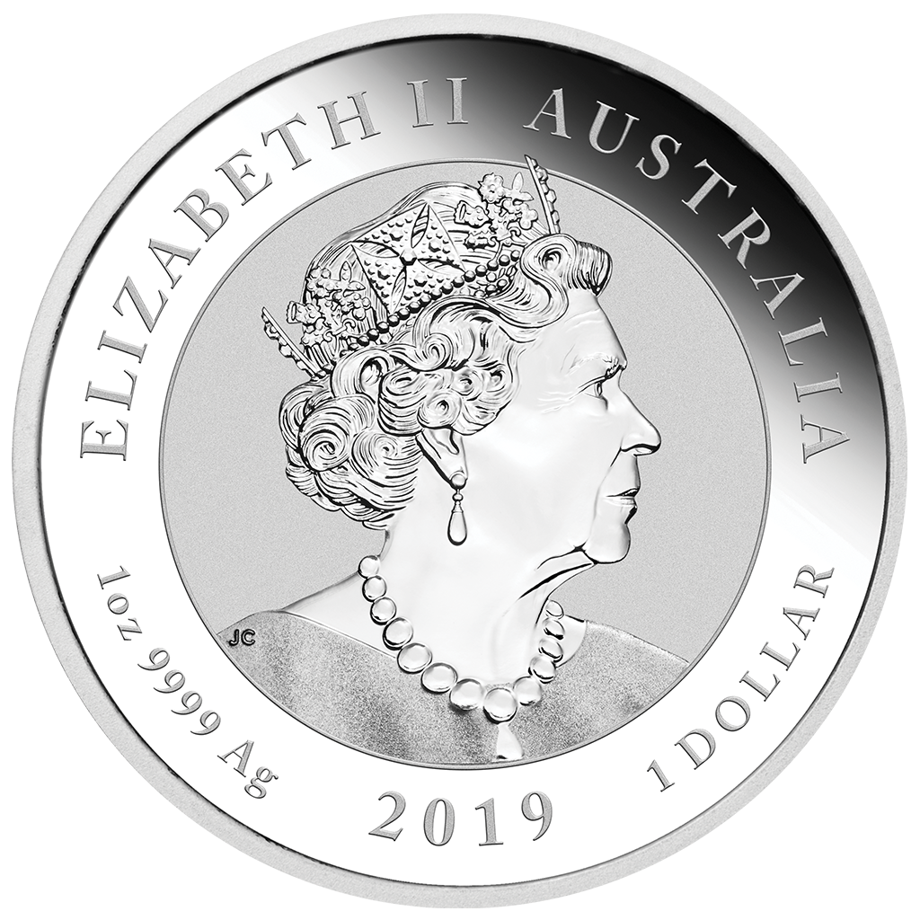 2019 $1 Graduation Celebration 1oz Silver Coloured Proof Coin