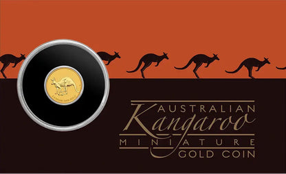 2019 $2 Australian Kangaroo Miniature 0.5g Gold Coin