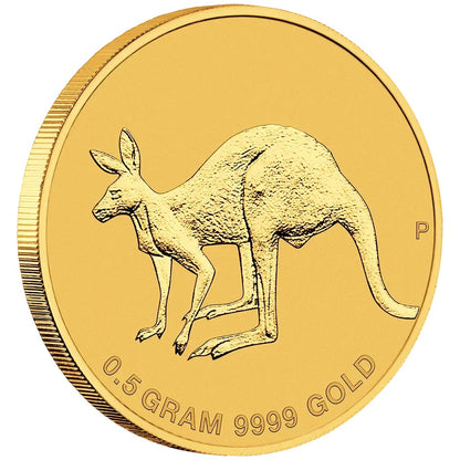2019 $2 Australian Kangaroo Miniature 0.5g Gold Coin