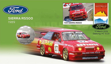 2018 50c Ford Motorsport Legends 1989 Sierra RS500 PNC