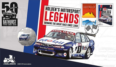 2018 50c Holden's Motorsport Legends 1996 VR Commodore PNC