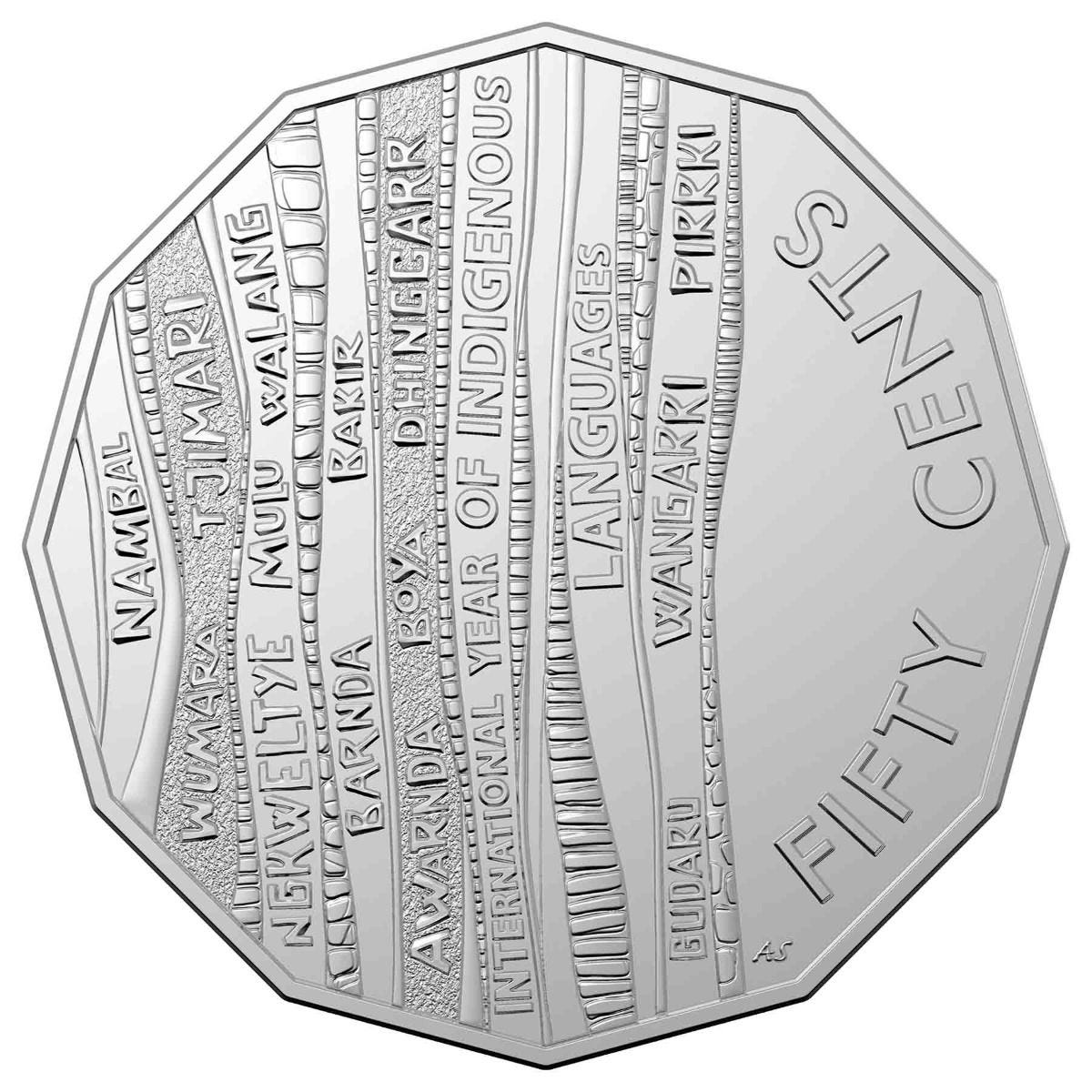 2019 50c International Year of Indigenous Languages PNC