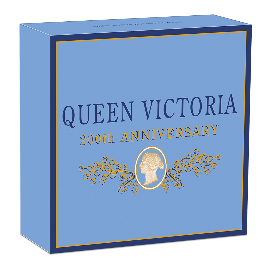 2019 $1 Queen Victoria 200th Anniversary 1oz Silver Proof Coin