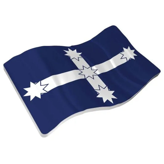 Niue 2019 $2 Eureka Stockade Waving Flag Silver Coin