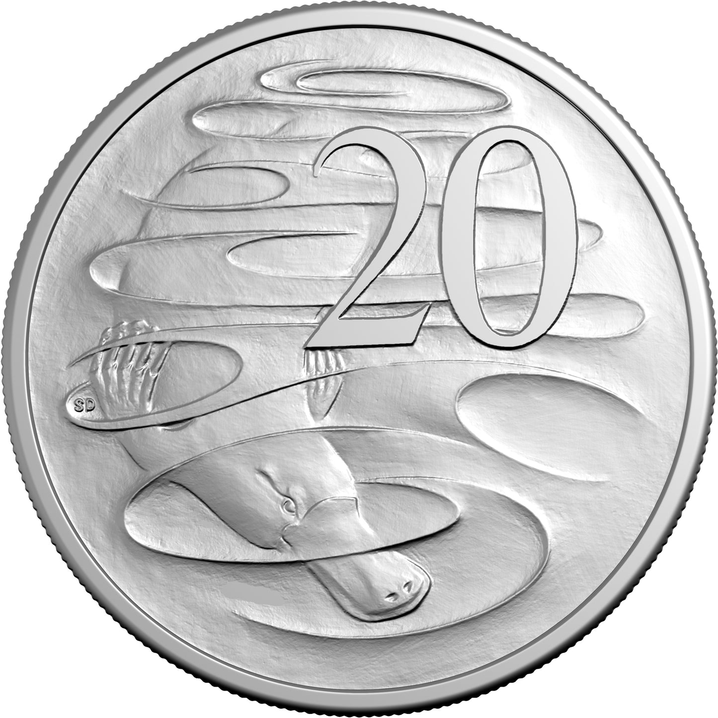 2025 20c King Charles III Obverse NON PREMIUM Roll