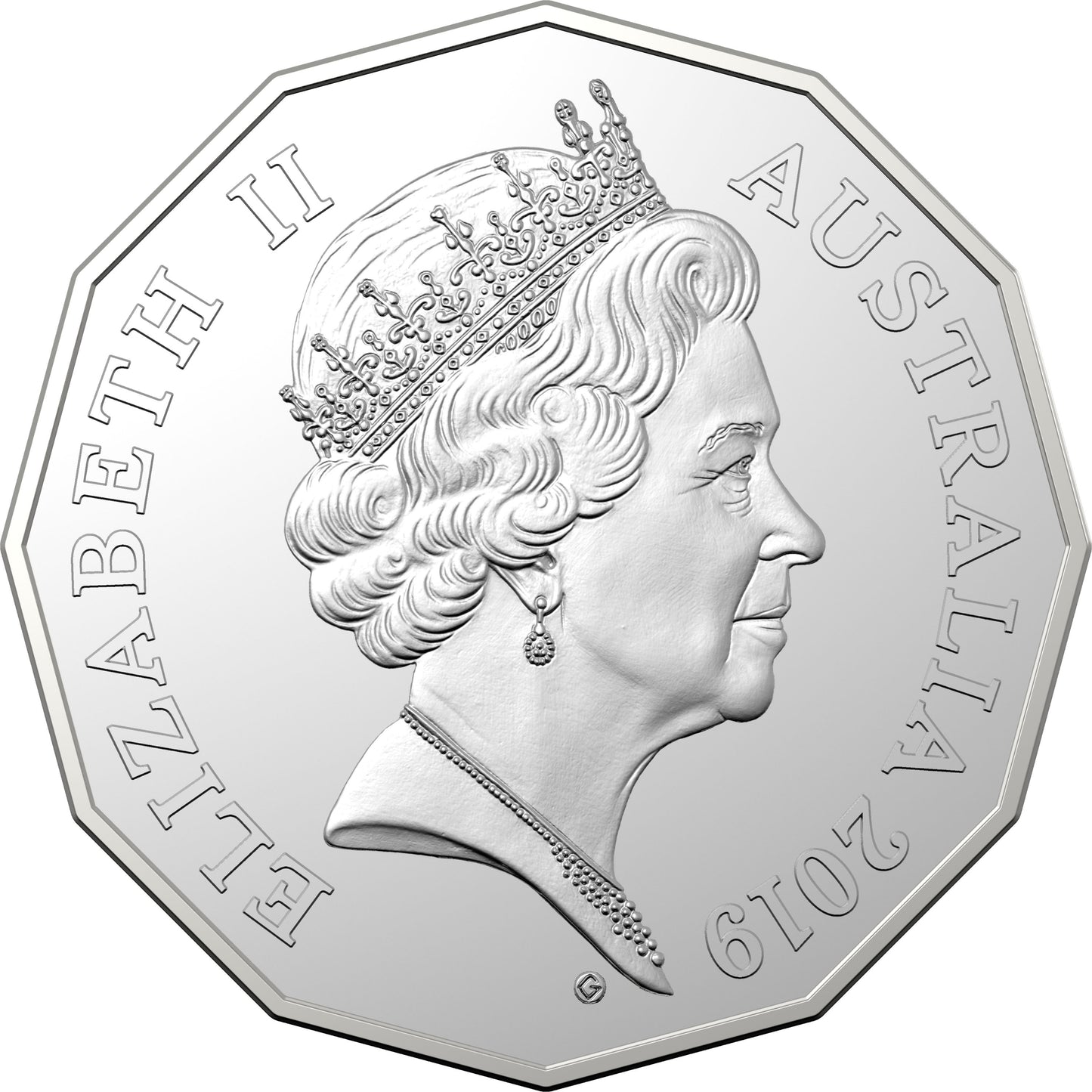 2019 50c 50th Anniversary of The Australian 50c Dodecagon Uncirculated 5 Coin Set