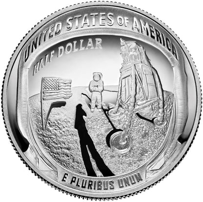 2019 50th Anniversary Apollo 11 Moon Landing 2 Coin Proof Set