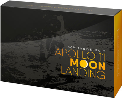 2019 50th Anniversary Apollo 11 Moon Landing 2 Coin Proof Set