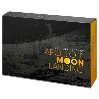 2019 50th Anniversary Apollo 11 Moon Landing 2 Coin Proof Set