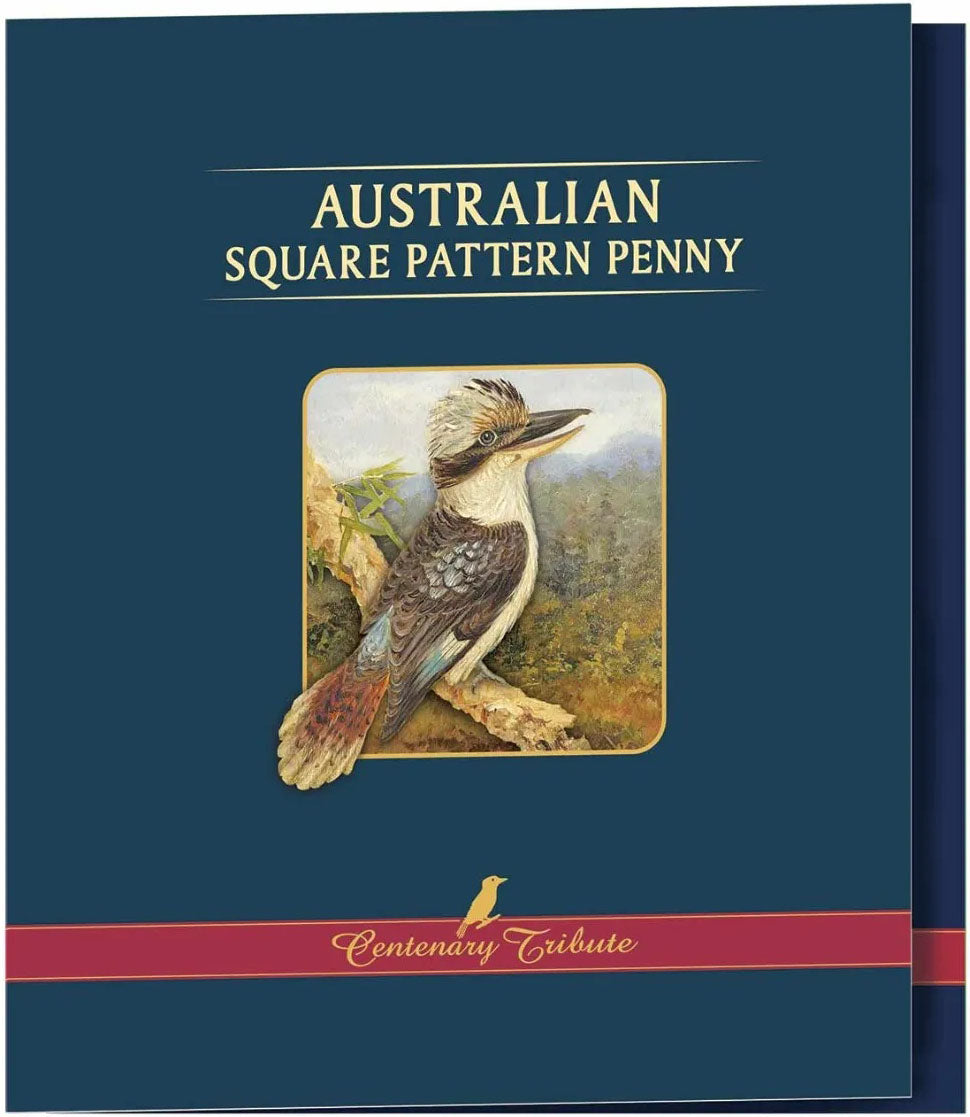 Australian Square Pattern Penny Centenary Tribute Portfolio