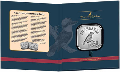 Australian Square Pattern Penny Centenary Tribute Portfolio