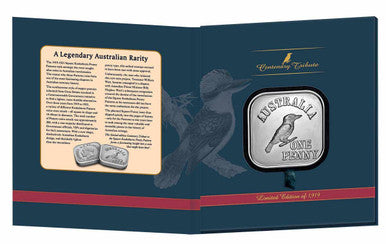 Australian Square Pattern Penny Centenary Tribute Portfolio