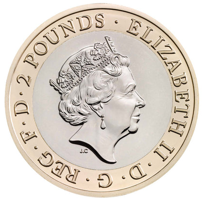 UK 2019 £2 250th Anniversary of Captain James Cook's Voyage of Discovery Uncirculated Coin
