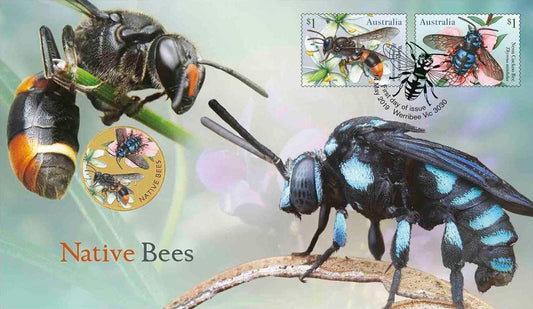 2019 $1 Native Bees PNC