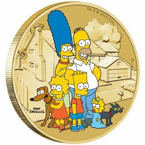 2019 $1 The Simpsons PNC
