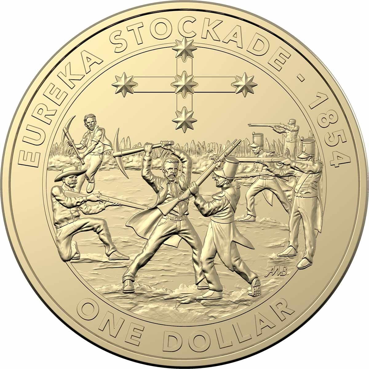 2019 $1 Eureka Stockade PNC