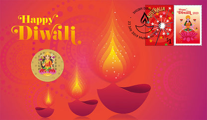 2019 $1 Happy Diwali PNC