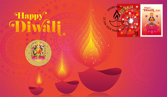 2019 $1 Happy Diwali PNC