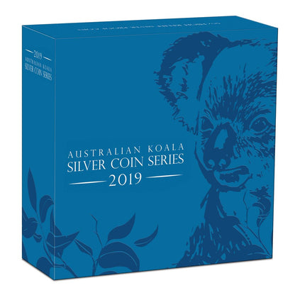 2019 $8 Australian Koala 5oz Silver High Relief Proof Coin