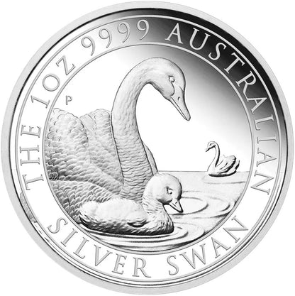 2019 $1 The Australian Silver Swan 1oz Silver Proof Coin