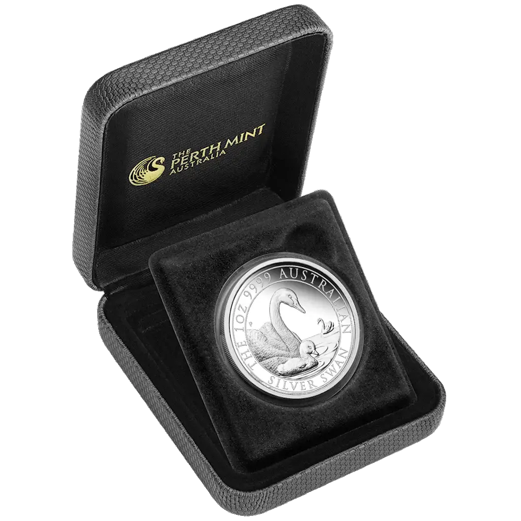 2019 $1 The Australian Silver Swan 1oz Silver Proof Coin