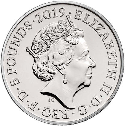 UK 2019 £5 The Tower of London The Yeoman Warders Uncirculated Coin