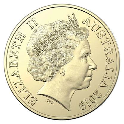2019 $2 Police Remembrance Coloured Al-Bronze Uncirculated Coin