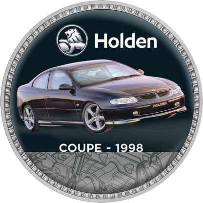 Holden The Concept Cars Silver Plated Enamel Penny 9 Coin Collection