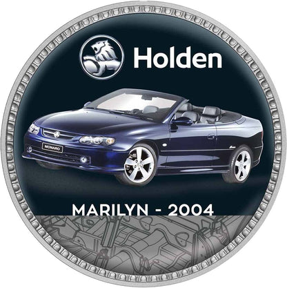 Holden The Concept Cars Silver Plated Enamel Penny 9 Coin Collection