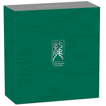 2019 $1 Dragon 1oz Silver Proof Rectangular Coin