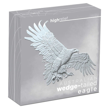 2019 $8 Austalian Wedge-Tailed Eagle 5oz Silver High Relief Proof Coin