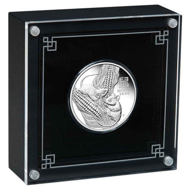 2020 50c Lunar Year of The Mouse 1/2oz Silver Proof Coin