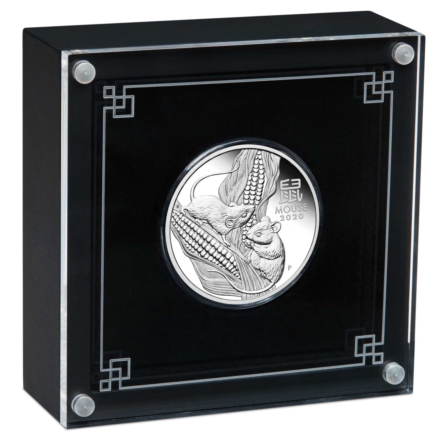 2020 50c Lunar Year of The Mouse 1/2oz Silver Proof Coin