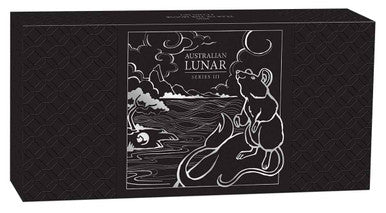2020 Lunar Year of The Mouse Silver Proof 3 Coin Set