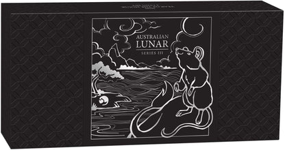 2020 Lunar Year of The Mouse Silver Proof 3 Coin Set