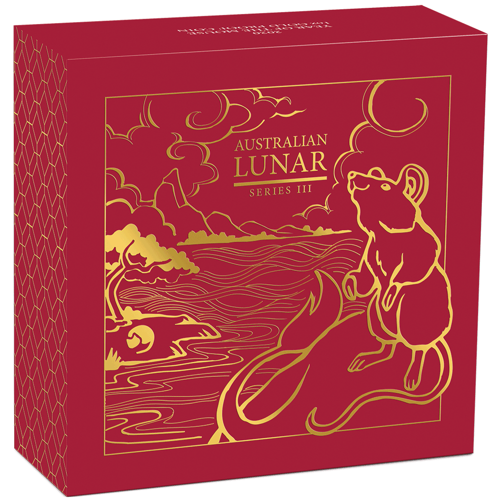 2020 $100 Lunar Year of The Mouse 1oz Gold Proof Coin