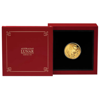 2020 $25 Lunar Year of The Mouse 1/4oz Gold Proof Coin