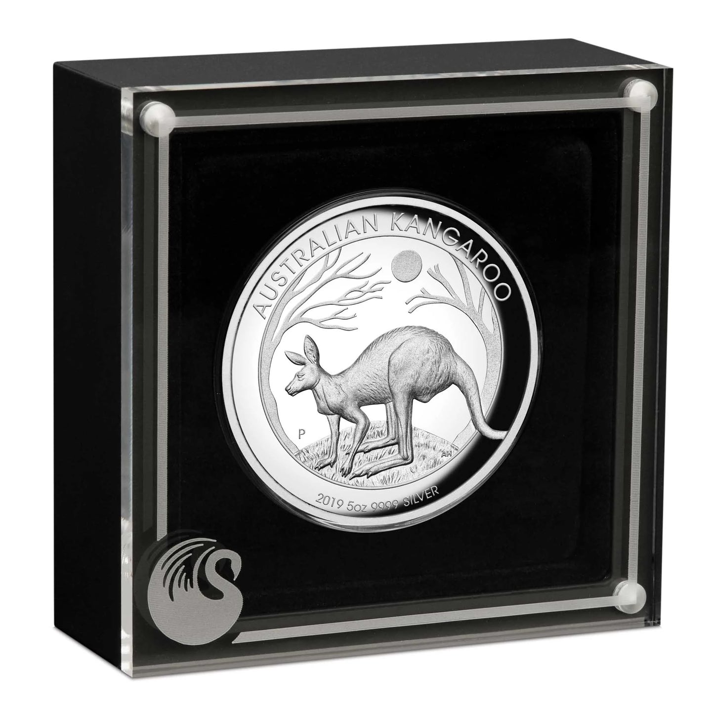 2019 $8 Australian Kangaroo 5oz Silver High Relief Proof Coin