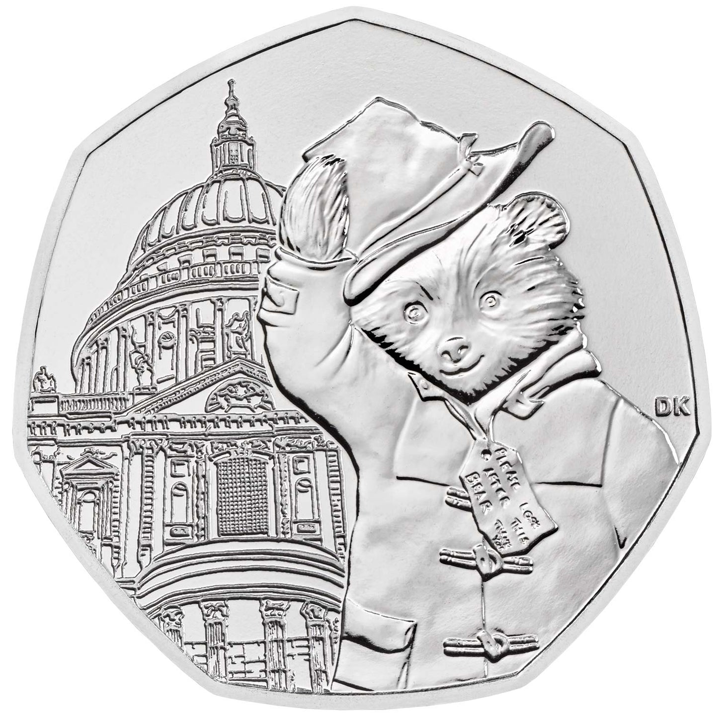 UK 2019 50p Paddington At St. Paul's Uncirculated Coin