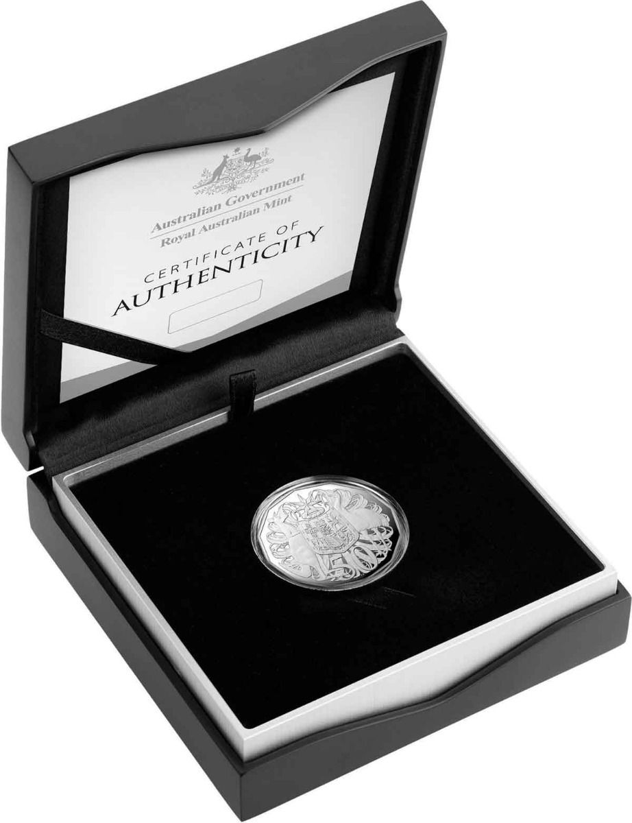 2019 50c ANDA Melbourne 50th Anniversary of The Dodecagon Silver Proof Coin