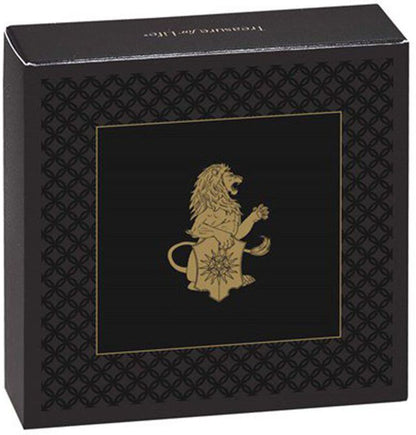 UK 2020 £2 The Queen's Beasts The White Lion of Mortimer 1oz Silver Proof Coin