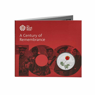 UK 2019 £5 The Remembrance Day Uncirculated Coin