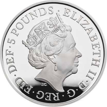 UK 2019 £5 The Remembrance Day Silver Coloured Proof Coin