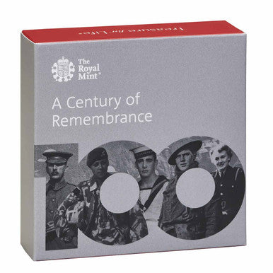 UK 2019 £5 The Remembrance Day Silver Coloured Proof Coin