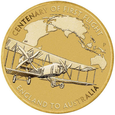 2019 $1 Centenary of First England to Australia Flight PNC