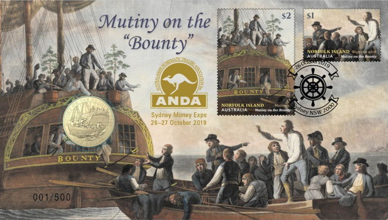 2019 $1 ANDA Sydney Mutiny On The 'Bounty' PNC