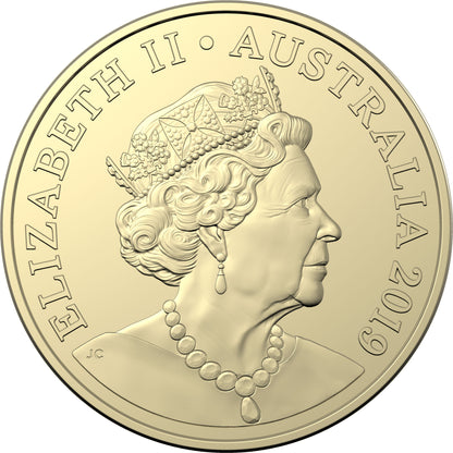 2019 $1 ANDA Sydney Mob of Roos 'Waratah' Privy Mark Uncirculated Coin