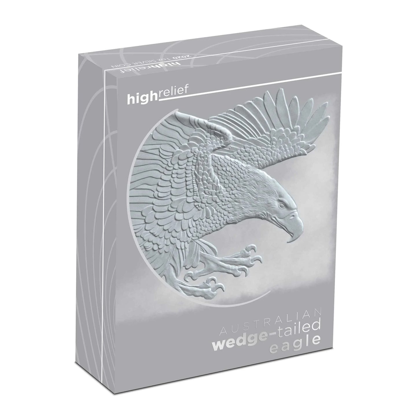 2020 $1 Australian Wedge-Tailed Eagle 1oz Silver High Relief Proof Coin